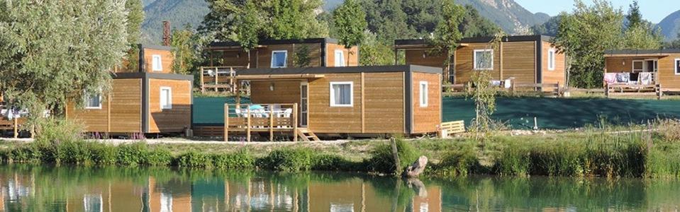 Camping Le Lac Bleu Otel Châtillon-en-Diois Dış mekan fotoğraf