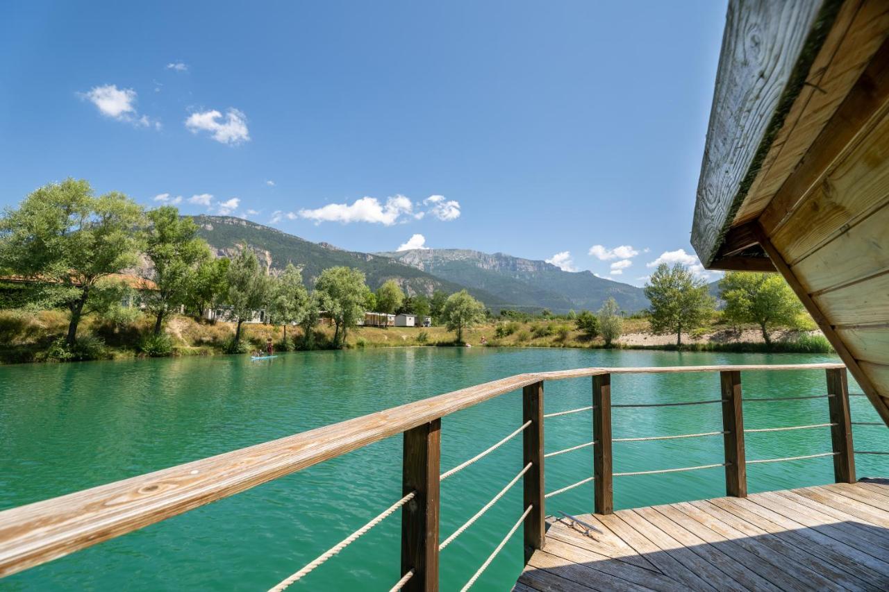 Camping Le Lac Bleu Otel Châtillon-en-Diois Dış mekan fotoğraf