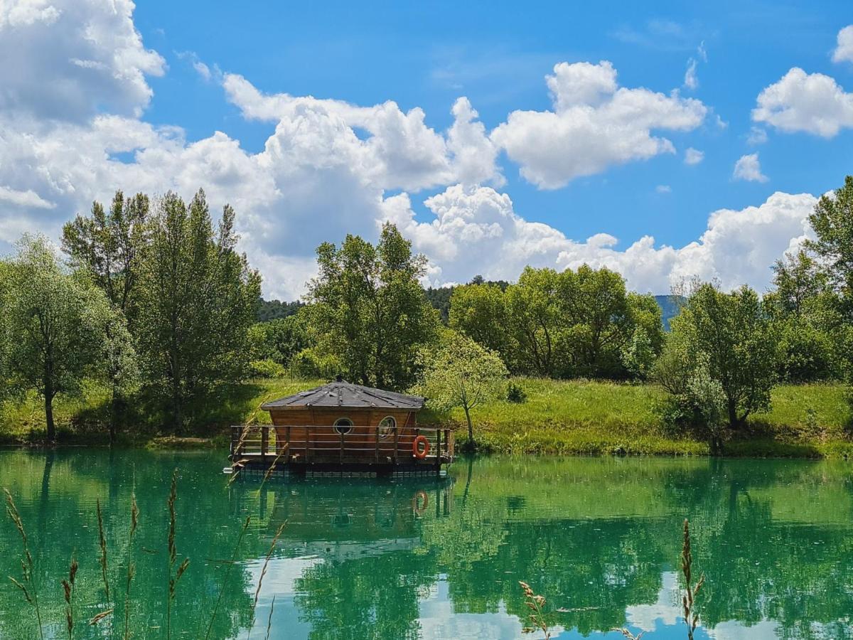 Camping Le Lac Bleu Otel Châtillon-en-Diois Dış mekan fotoğraf