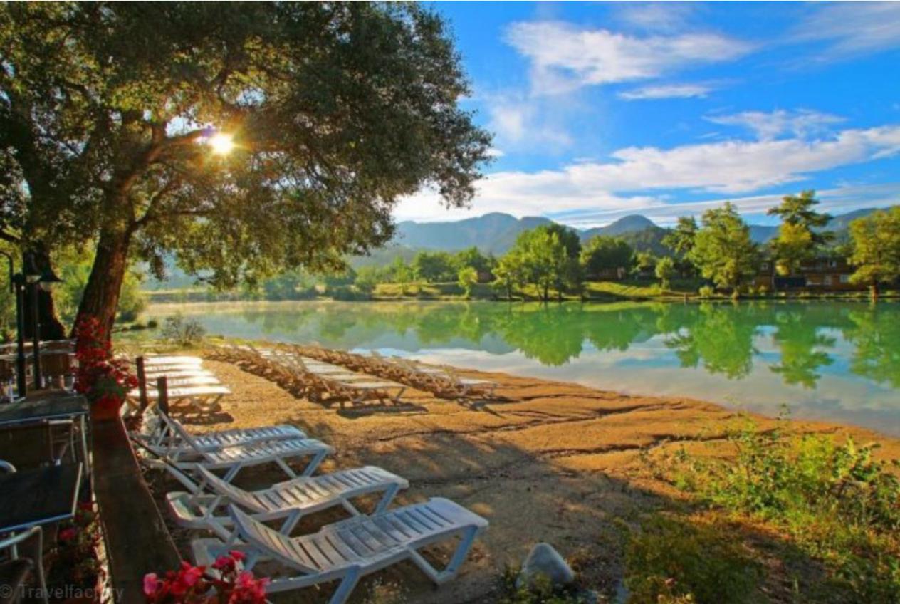 Camping Le Lac Bleu Otel Châtillon-en-Diois Dış mekan fotoğraf