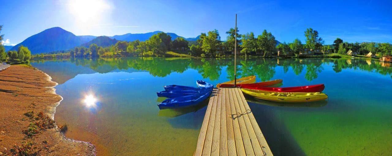 Camping Le Lac Bleu Otel Châtillon-en-Diois Dış mekan fotoğraf