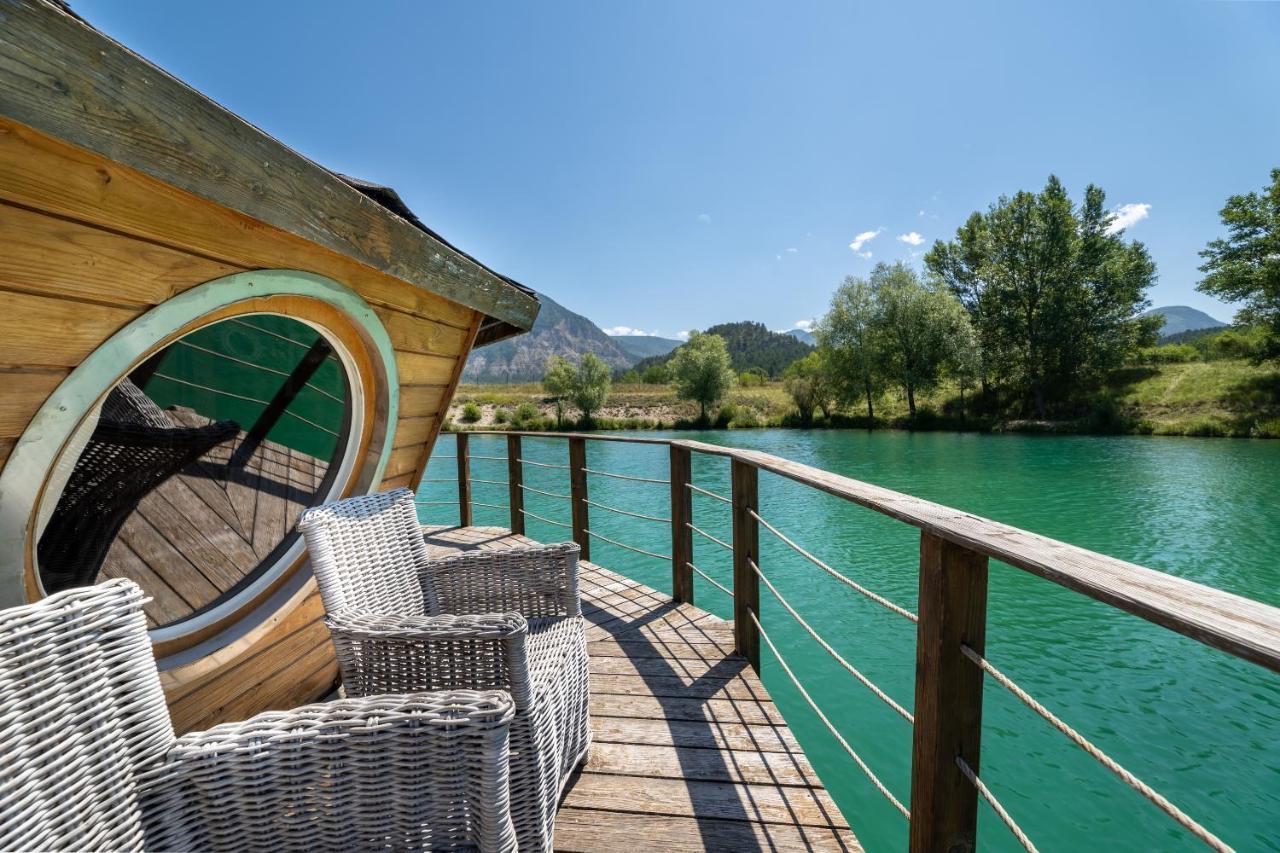 Camping Le Lac Bleu Otel Châtillon-en-Diois Dış mekan fotoğraf