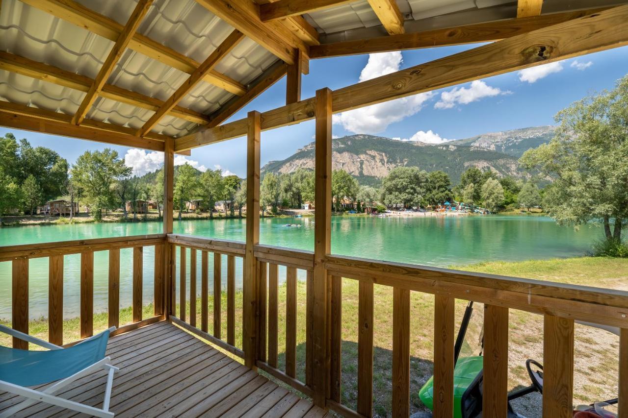 Camping Le Lac Bleu Otel Châtillon-en-Diois Dış mekan fotoğraf